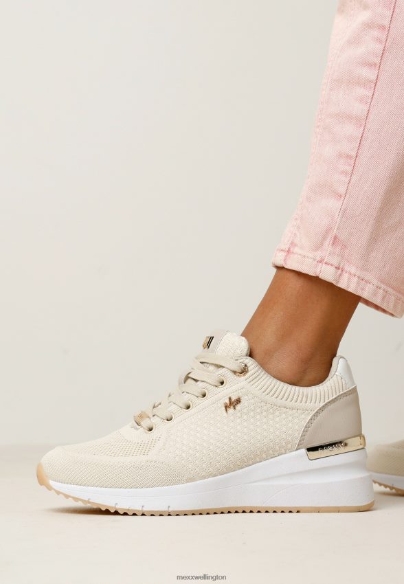 Women Mexx Beige Sneaker Glass Sand 2B480T317