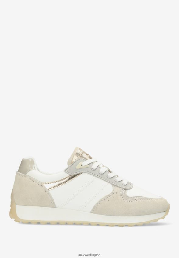 Women Mexx Beige Sneaker June Off White/Sand 2B480T319