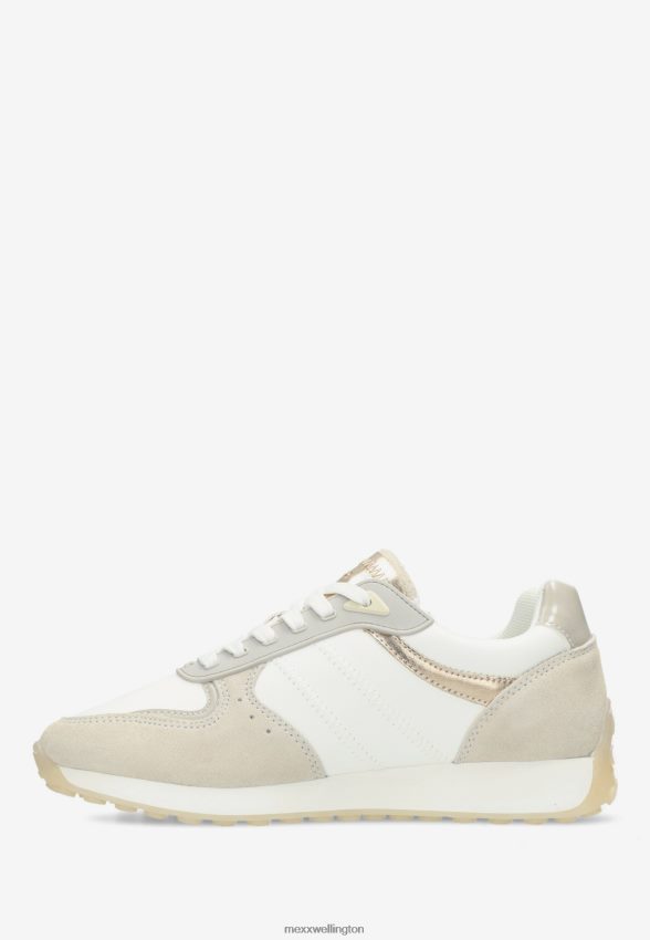 Women Mexx Beige Sneaker June Off White/Sand 2B480T319