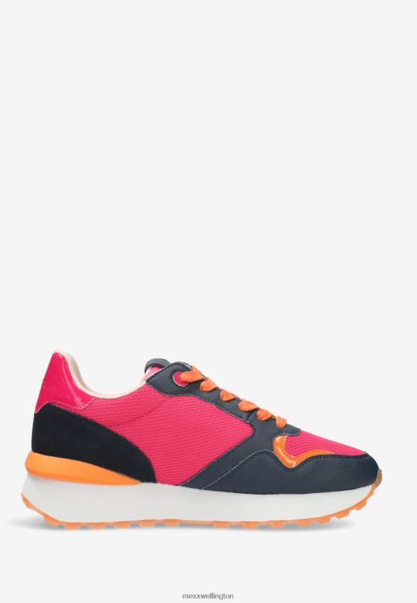 Women Mexx Blue Sneaker Juju Navy/Pink 2B480T307