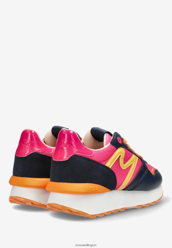 Women Mexx Blue Sneaker Juju Navy/Pink 2B480T307