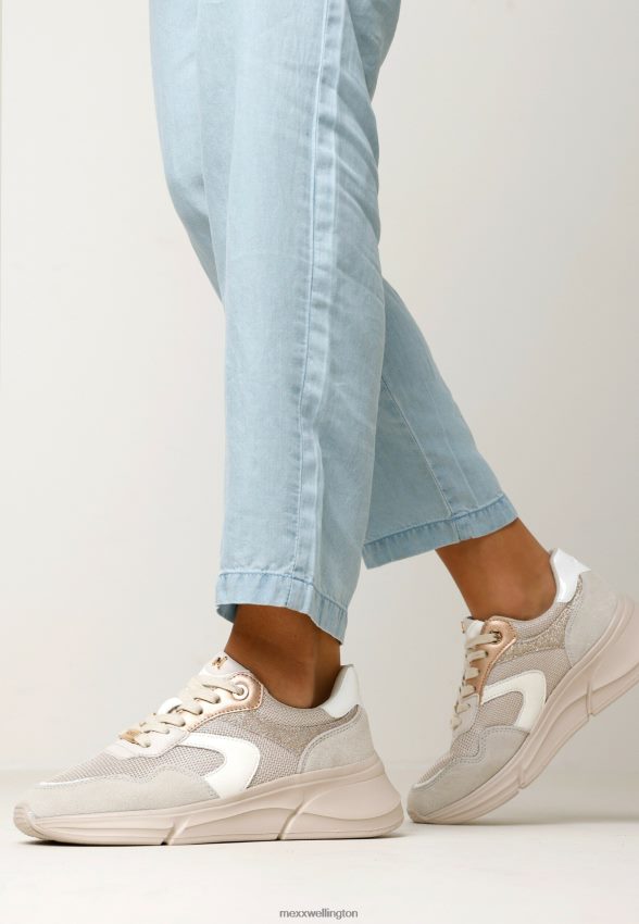 Women Mexx Gold Sneaker Jilou Rosegold 2B480T267