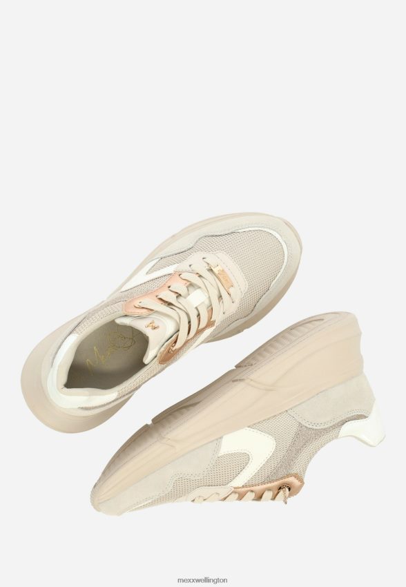 Women Mexx Gold Sneaker Jilou Rosegold 2B480T267