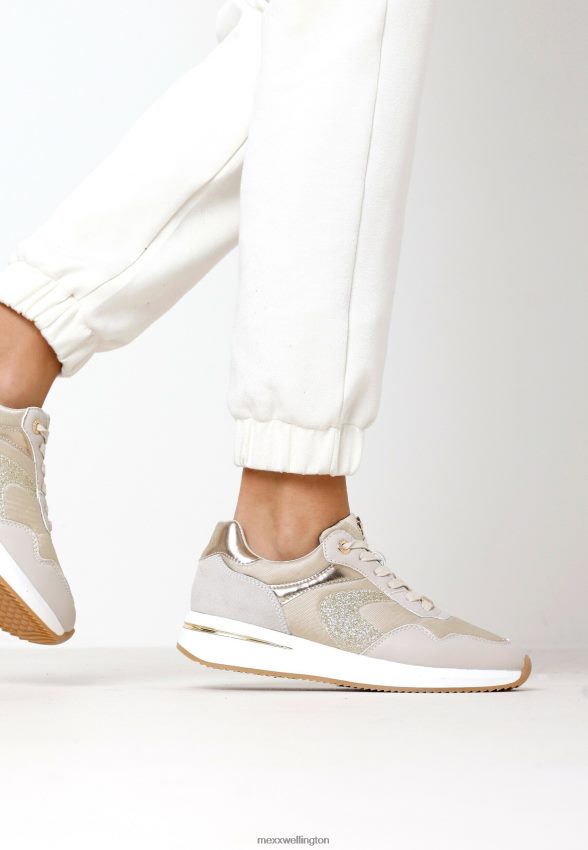 Women Mexx Gold Sneaker Lavana Sand 2B480T337