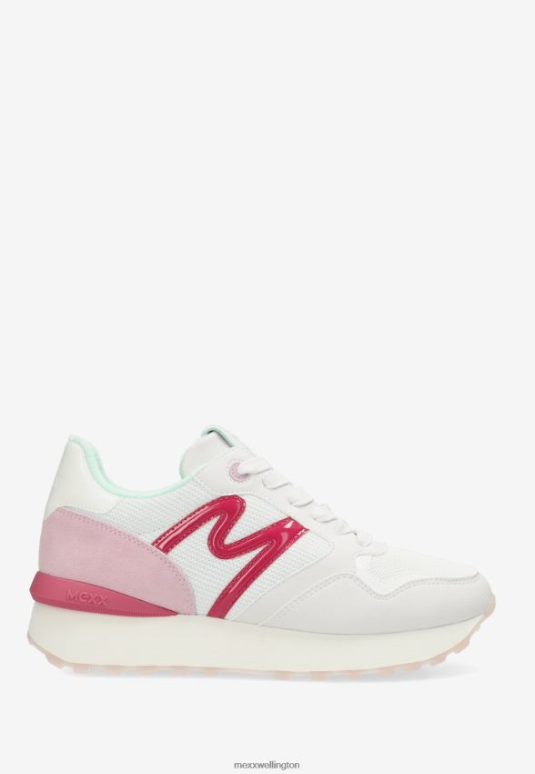 Women Mexx Pink Sneaker Juju White 2B480T235
