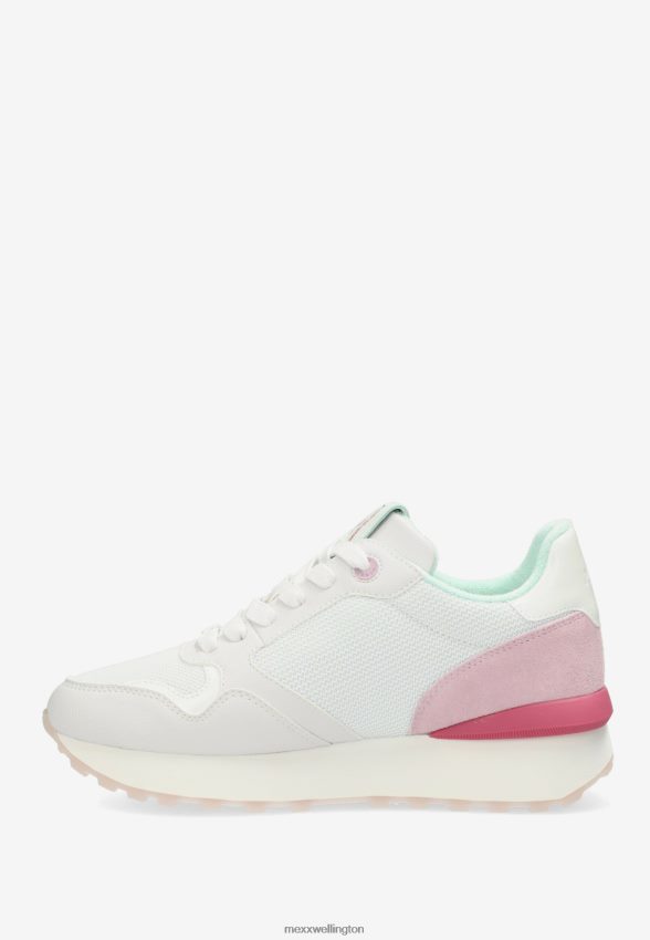Women Mexx Pink Sneaker Juju White 2B480T235