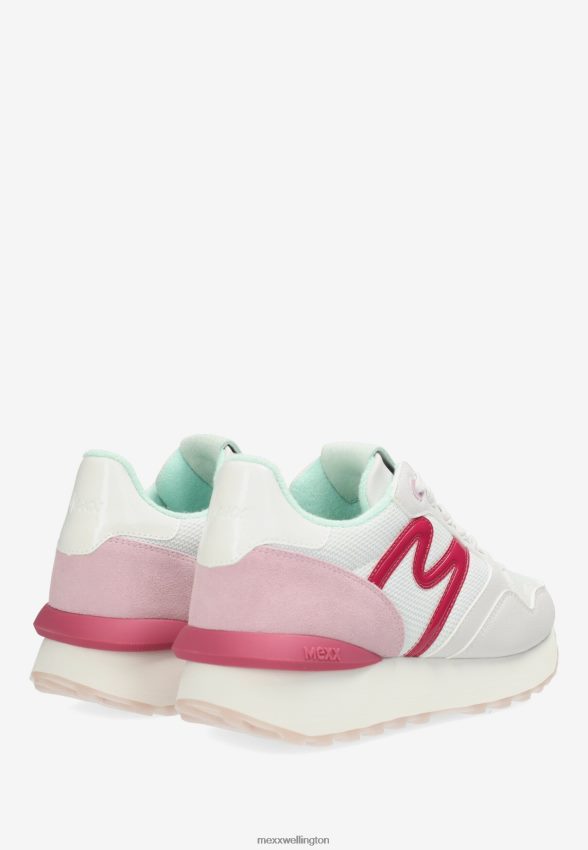 Women Mexx Pink Sneaker Juju White 2B480T235