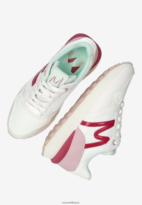 Women Mexx Pink Sneaker Juju White 2B480T235
