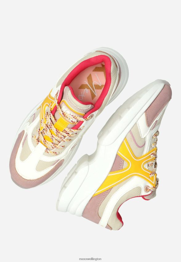 Women Mexx Pink Sneaker Loyce Beige 2B480T260