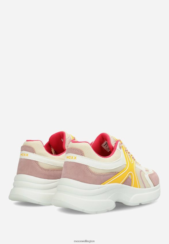 Women Mexx Pink Sneaker Loyce Beige 2B480T260
