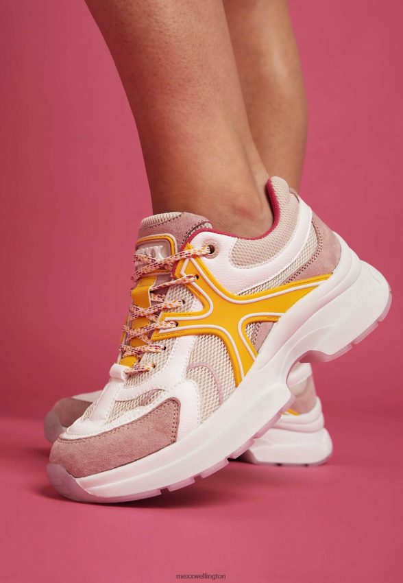 Women Mexx Pink Sneaker Loyce Beige 2B480T260