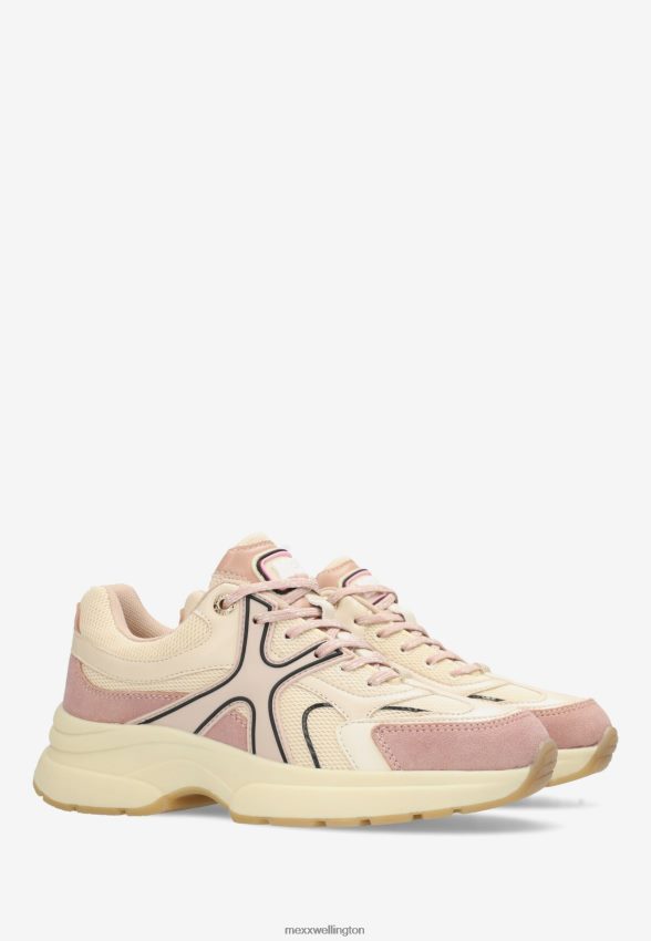 Women Mexx Pink Sneaker Loyce Beige 2B480T281