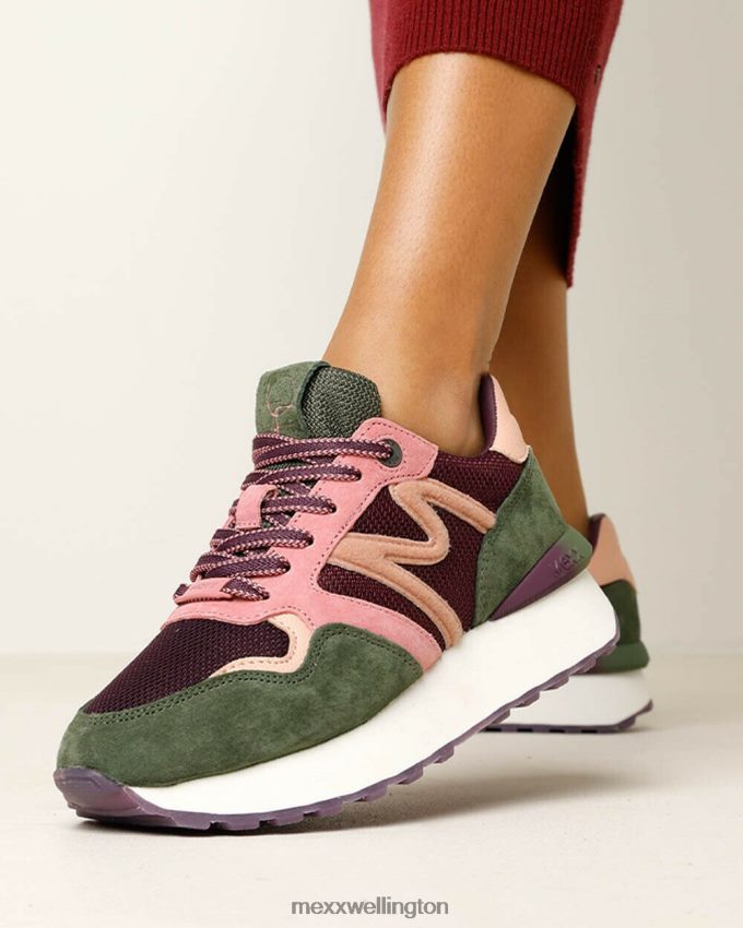 Women Mexx Purple Sneaker Juju 2B480T340