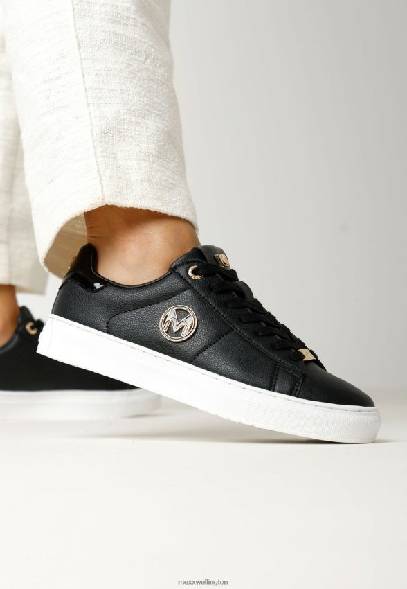 Women Mexx Schwarz Sneaker Crista Love Black 2B480T298