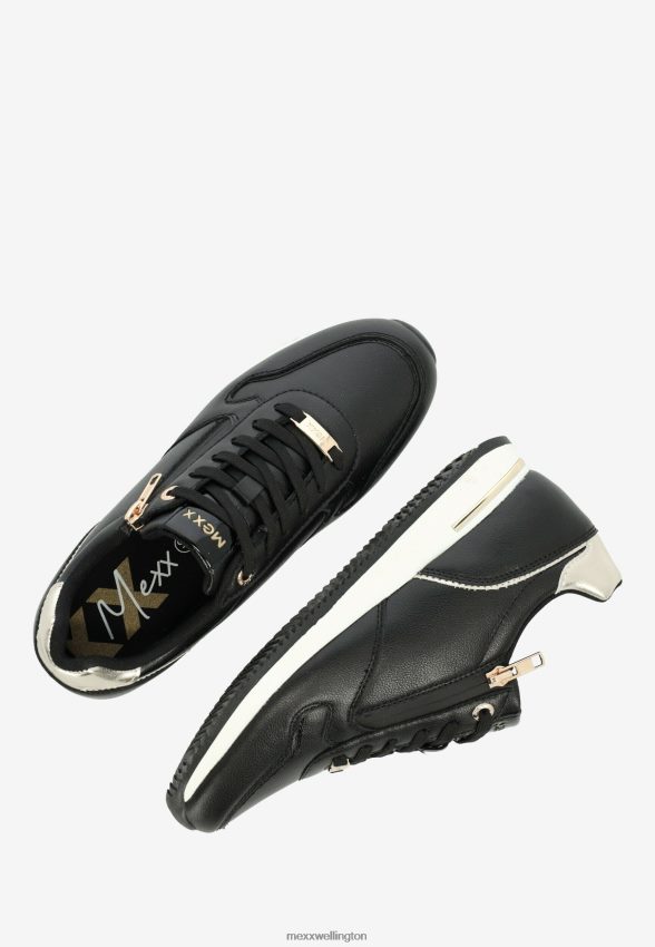 Women Mexx Schwarz Sneaker Djana Black 2B480T332