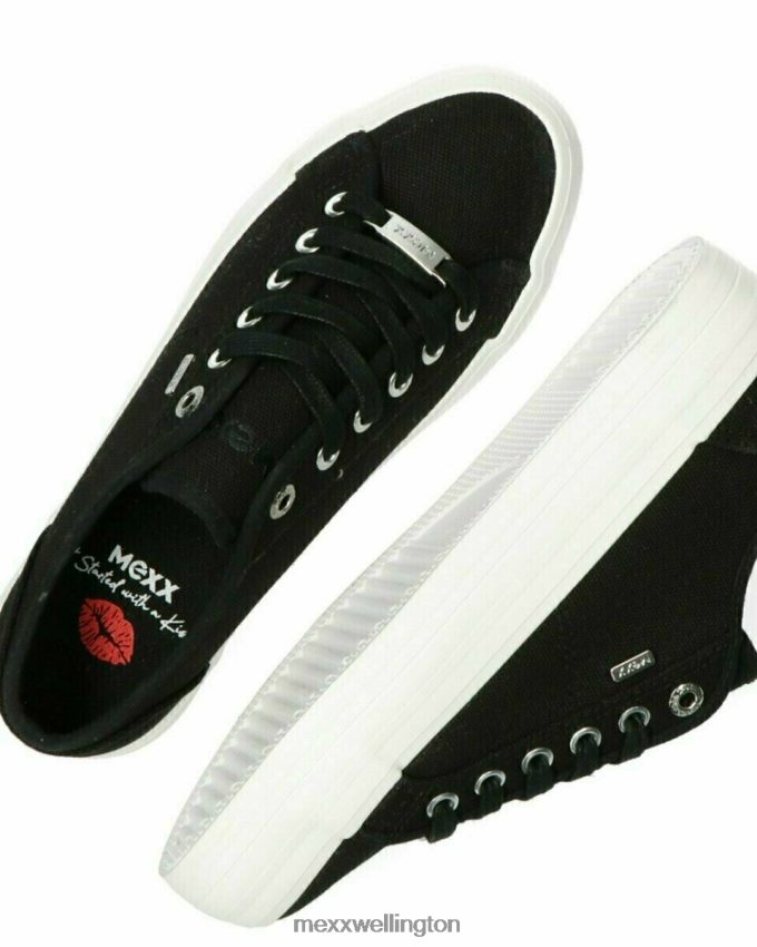 Women Mexx Schwarz Sneaker Elke Black 2B480T383