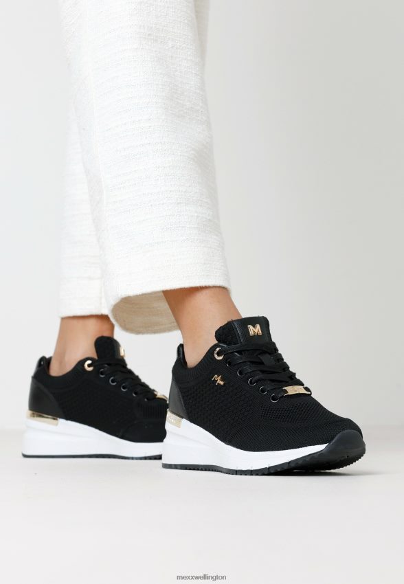 Women Mexx Schwarz Sneaker Glass Black 2B480T318