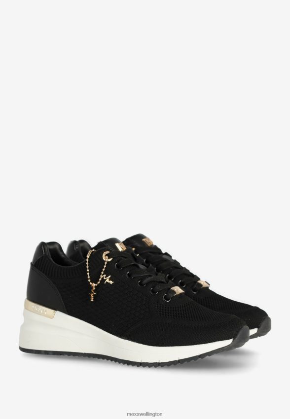 Women Mexx Schwarz Sneaker Glass Black 2B480T318