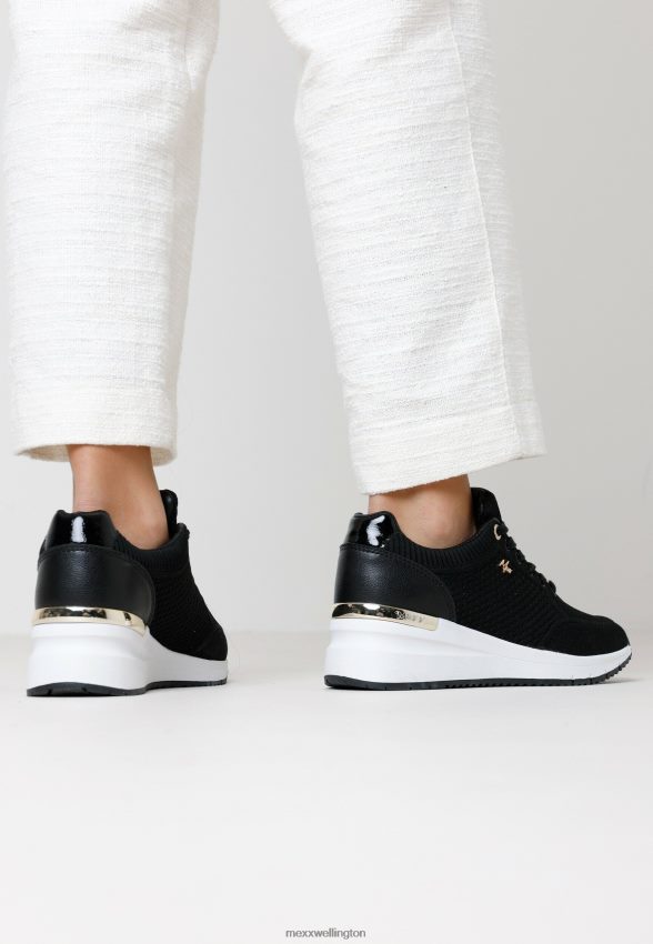 Women Mexx Schwarz Sneaker Glass Black 2B480T318
