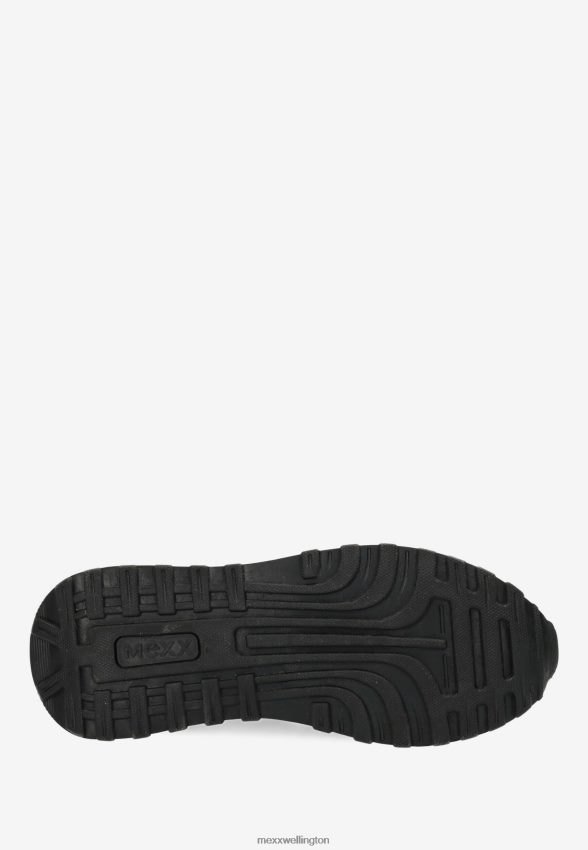 Women Mexx Schwarz Sneaker Juju Spark Black/Silver 2B480T347