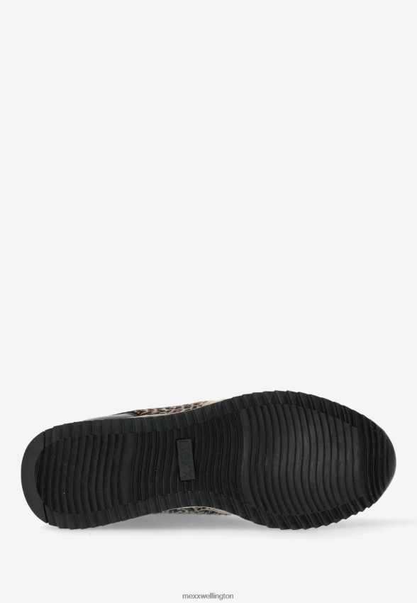 Women Mexx Taupe Sneaker Fleur 2B480T360