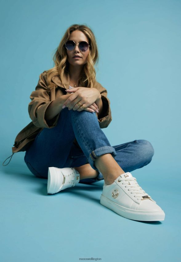 Women Mexx White Sneaker Crista Love 2B480T299