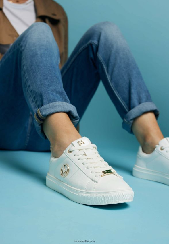 Women Mexx White Sneaker Crista Love 2B480T299