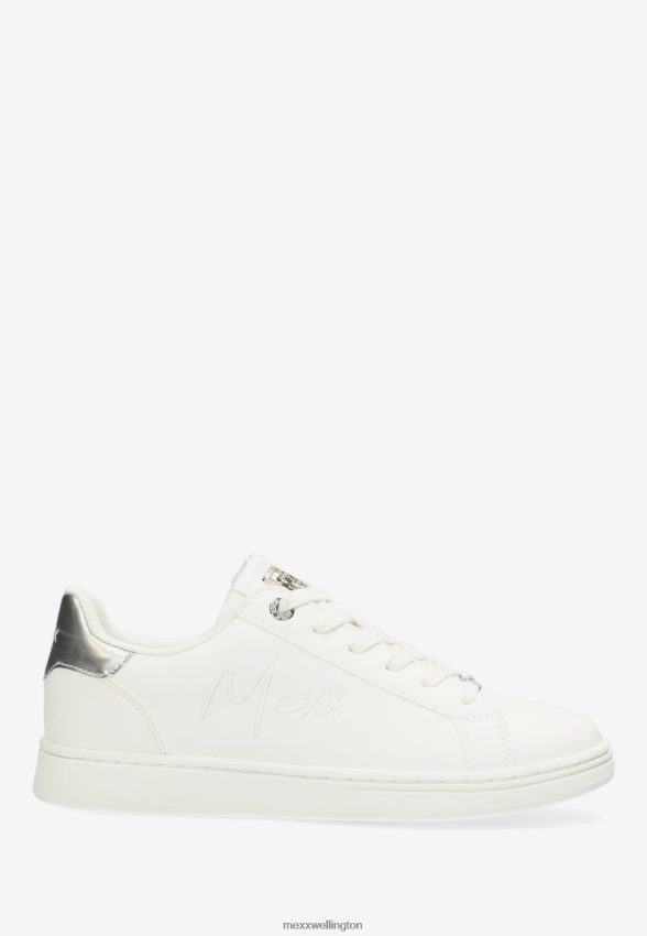 Women Mexx White Sneaker Glib/Silver 2B480T305