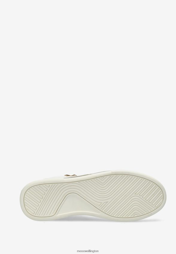 Women Mexx White Sneaker Helexx/Gold 2B480T338