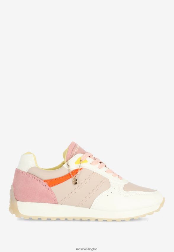 Women Mexx White Sneaker June/Pink 2B480T268