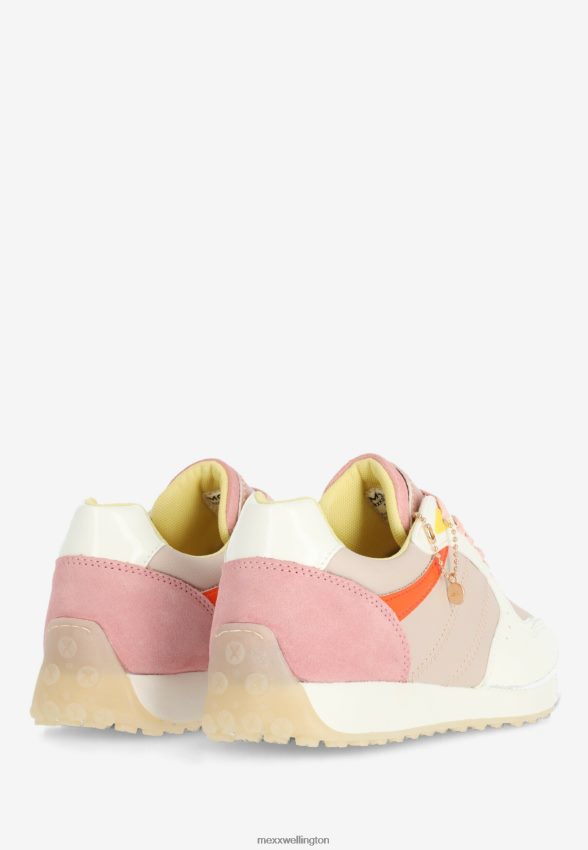 Women Mexx White Sneaker June/Pink 2B480T268