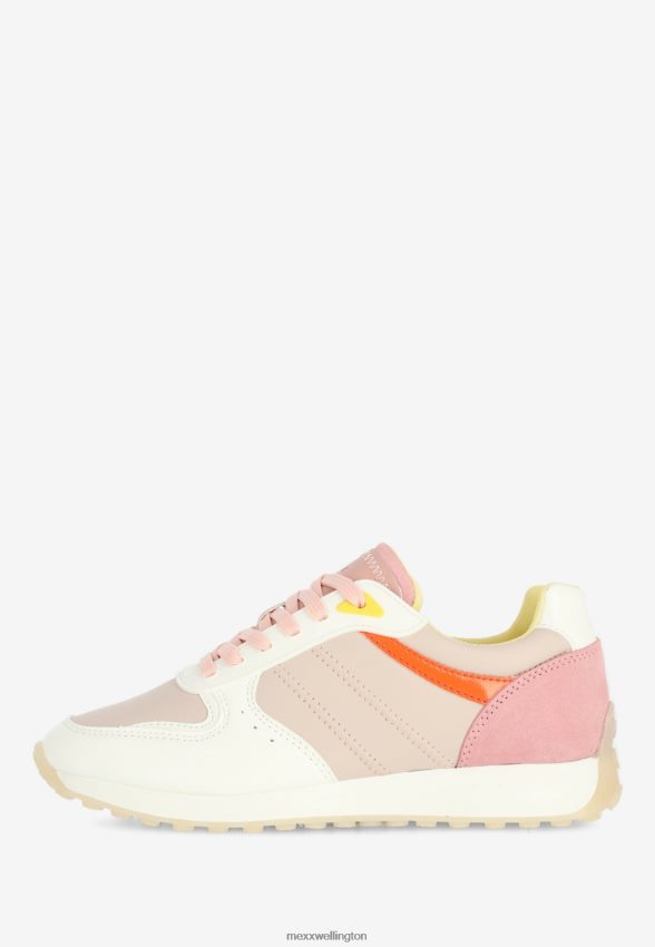 Women Mexx White Sneaker June/Pink 2B480T268