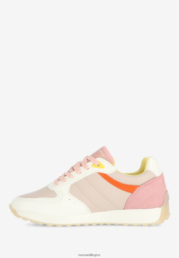 Women Mexx White Sneaker June/Pink 2B480T268