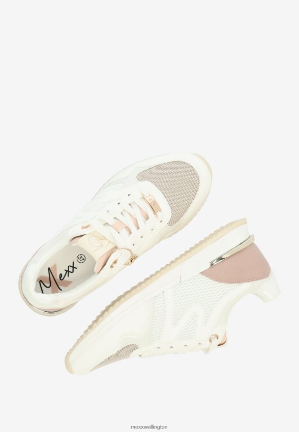 Women Mexx White Sneaker Kate/Pink 2B480T311