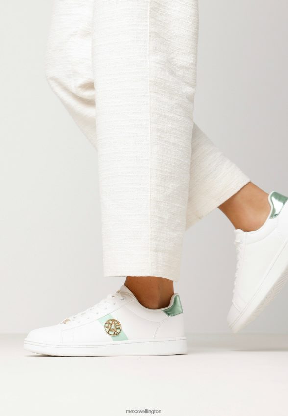 Women Mexx White Sneaker Lanieke/Green 2B480T322