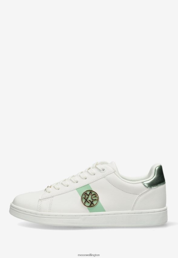 Women Mexx White Sneaker Lanieke/Green 2B480T322