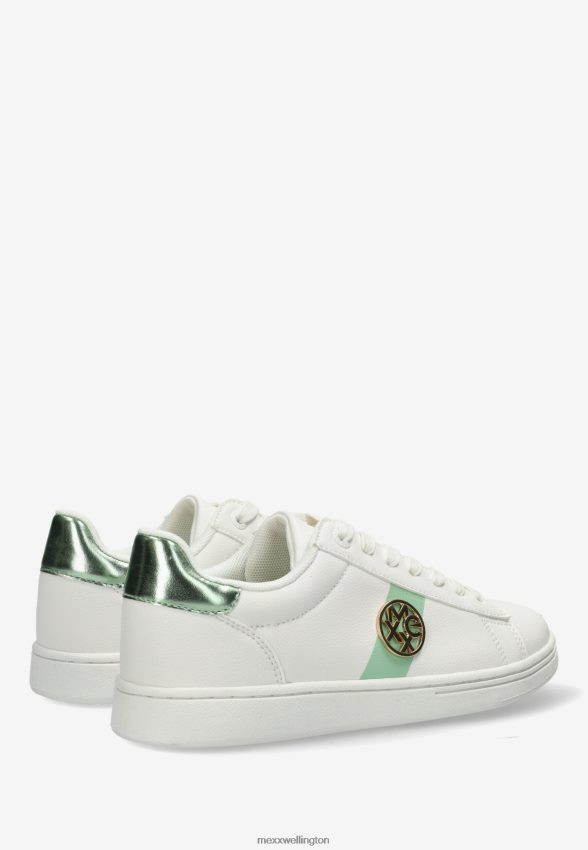 Women Mexx White Sneaker Lanieke/Green 2B480T322