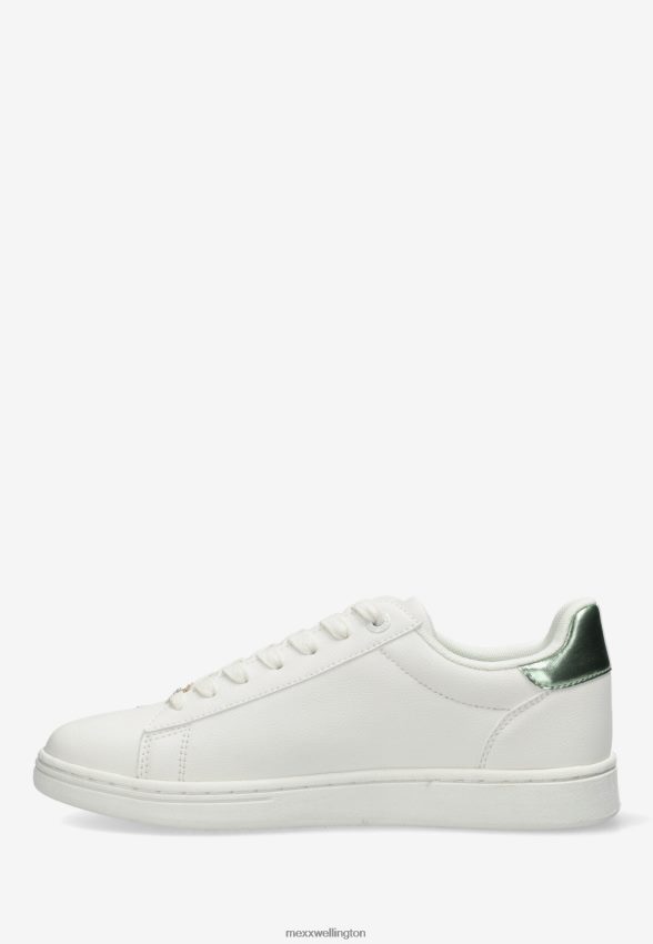 Women Mexx White Sneaker Lanieke/Green 2B480T322