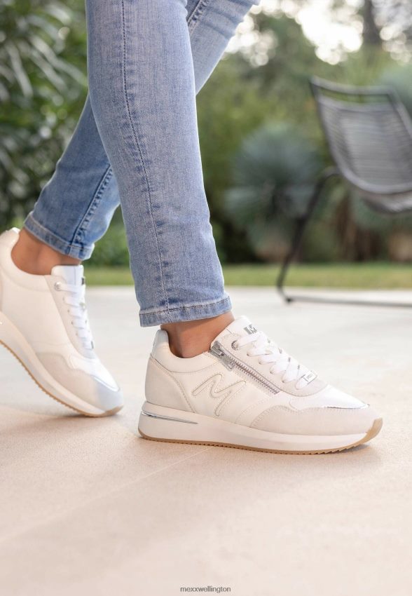 Women Mexx White Sneaker Lenthe 2B480T342