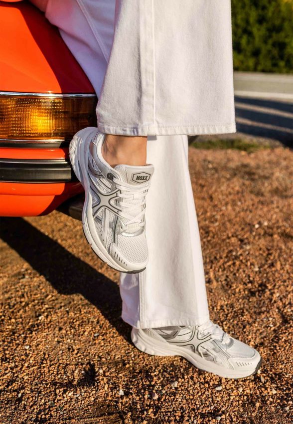 Women Mexx White Sneaker Lilo/Silver 2B480T274